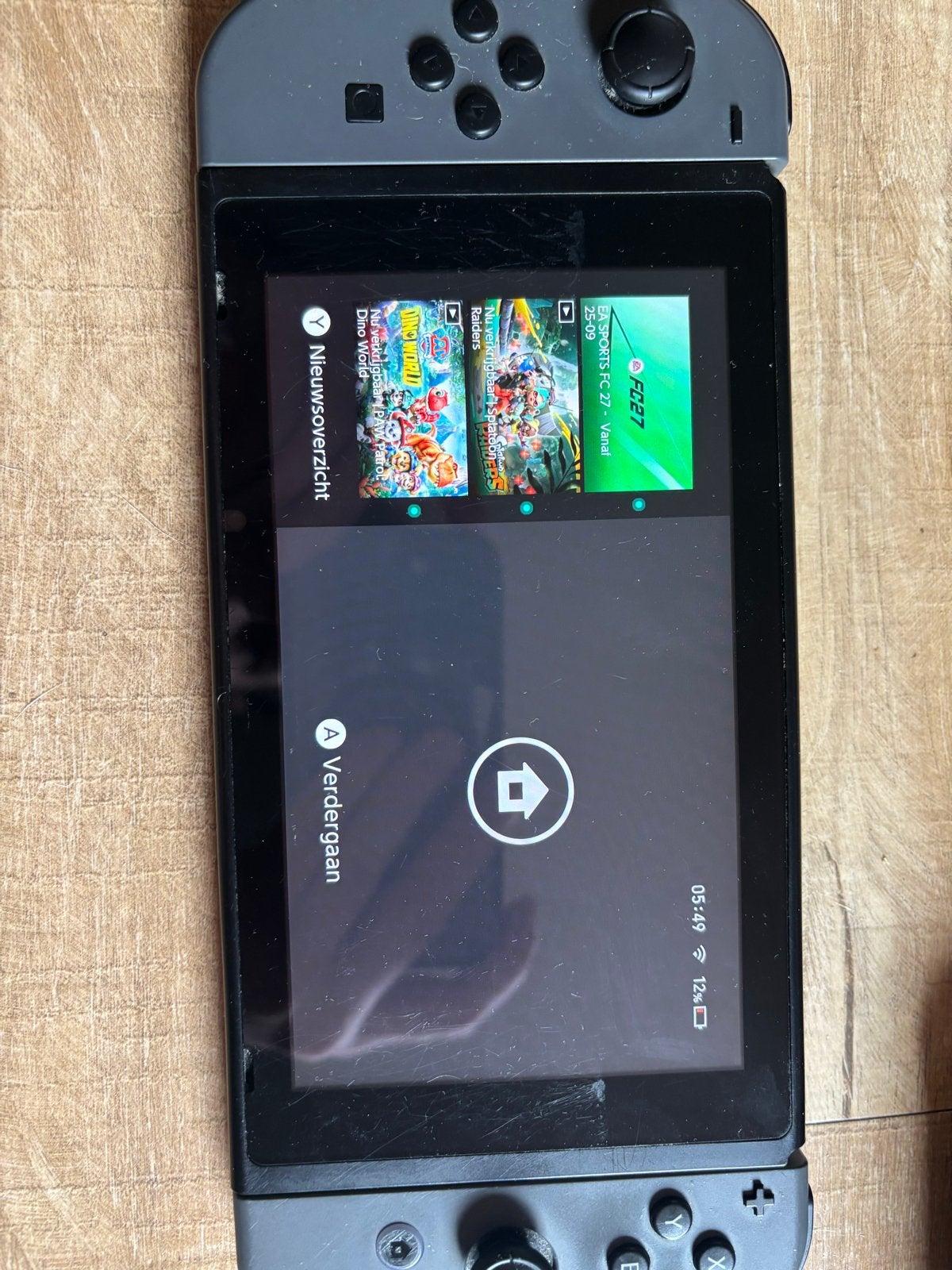 Nintendo Switch Original met accessoires, Ophalen, Met 2 controllers, Switch Original, Gebruikt