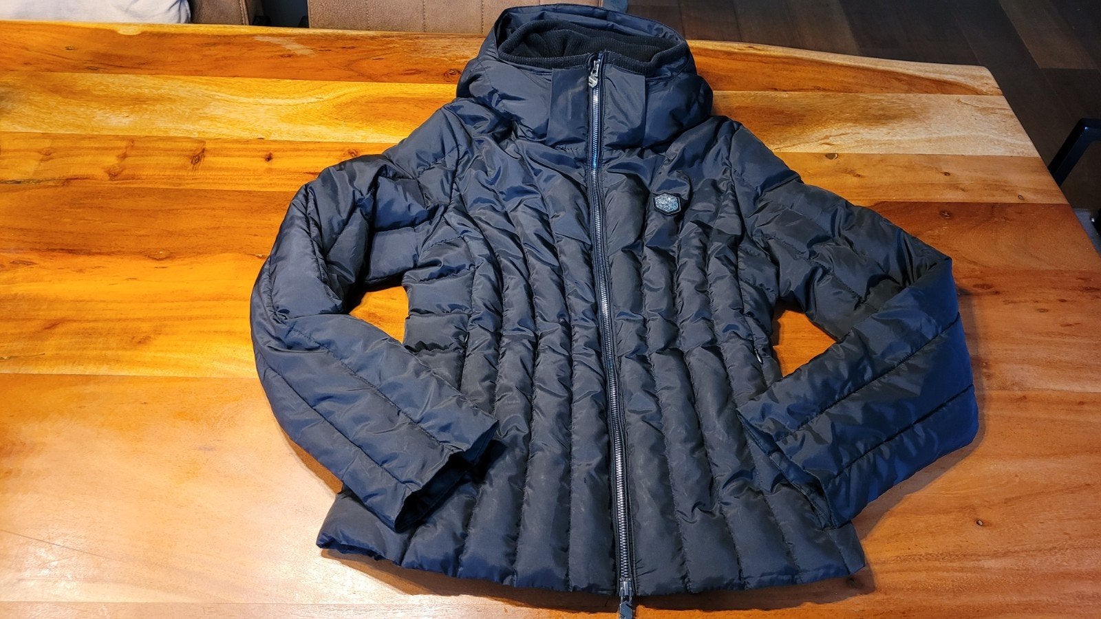 Samshield Courchevel Light Long Sleeved Lightweight Puffer, Maat 38/40 (M), Zwart, Ophalen of Verzenden, Zo goed als nieuw
