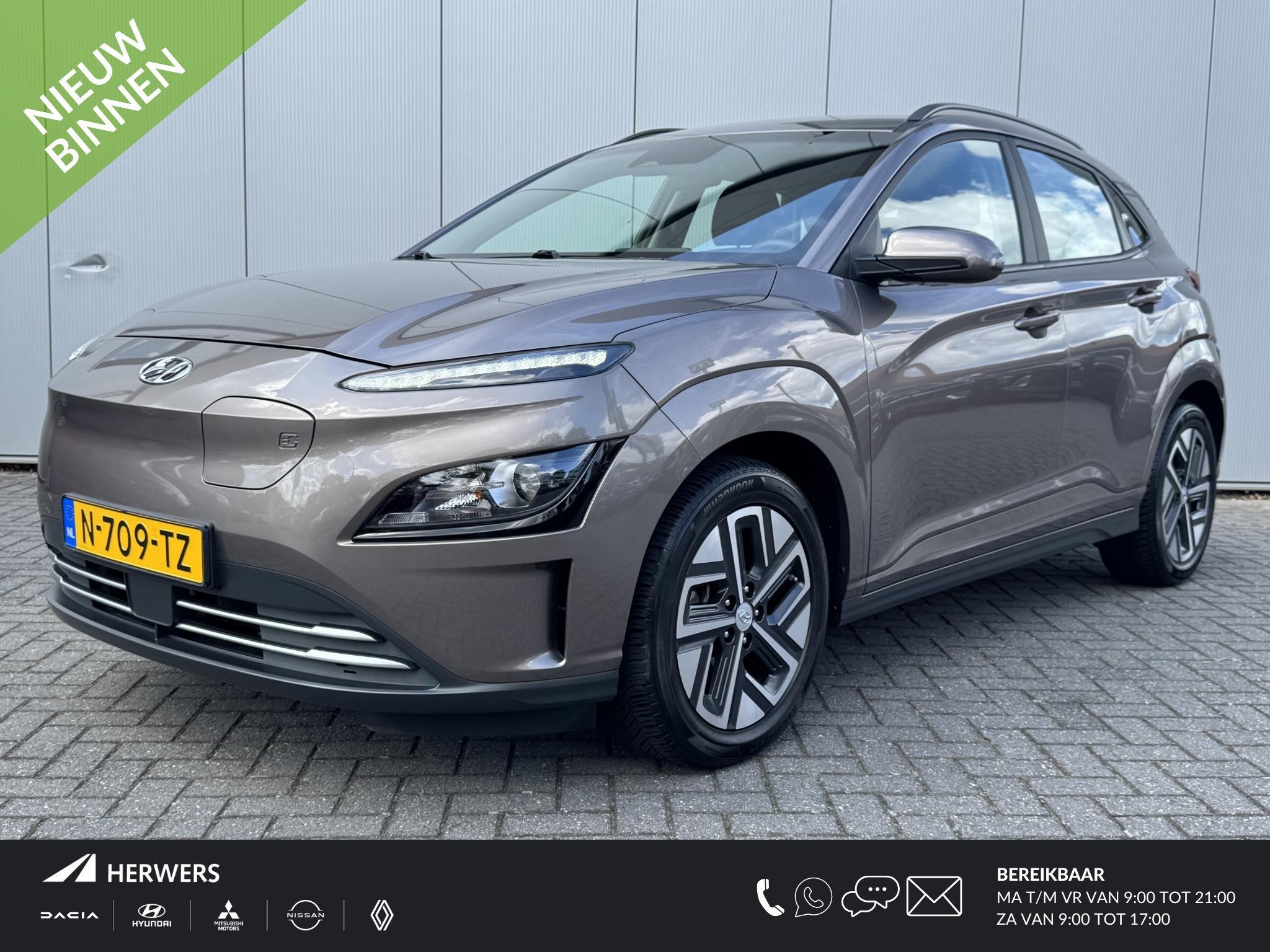 Hyundai Kona EV Comfort 64 kWh / Warmtepomp / SOH 100% / Nav