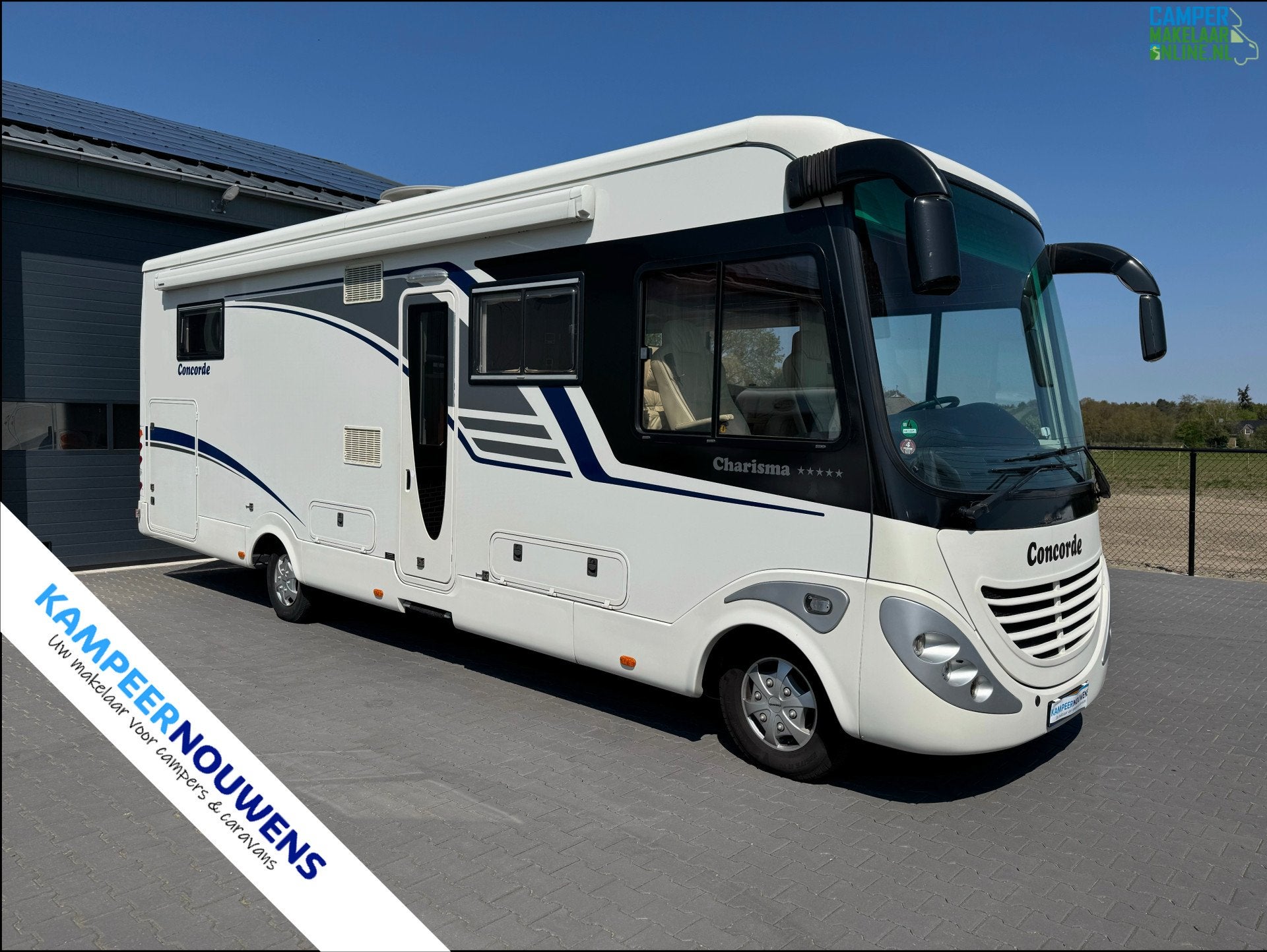 Concorde Charisma 890 M | Queensbed | Full-option | Topstaat, Concorde, Luifel, Bedrijf, Diesel