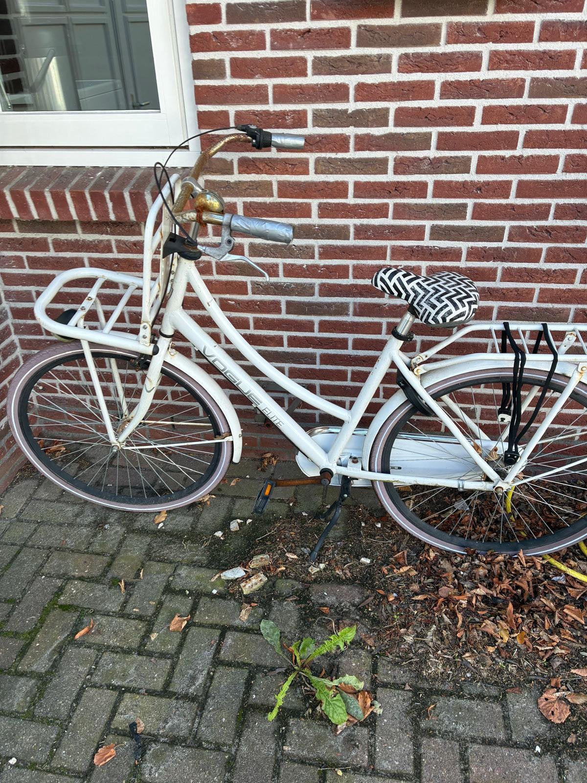 Fiets vogue elite wit, Fietsen en Brommers, 47 tot 50 cm, Ophalen, Zo goed als nieuw, Versnellingen