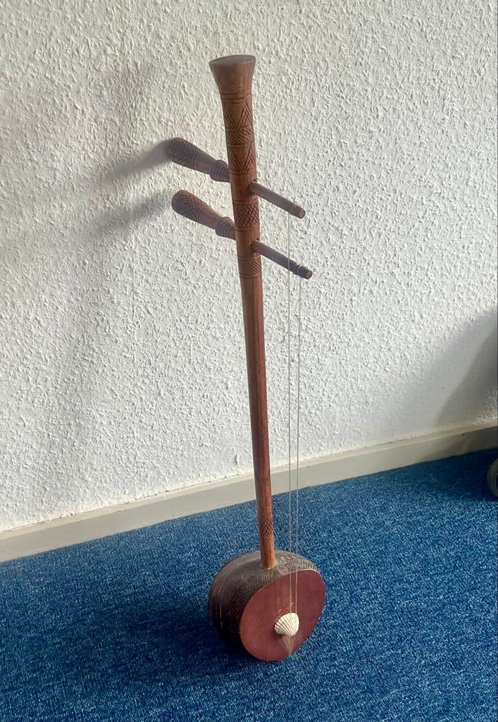 Traditioneel snaarinstrument (type rebab) - decoratief, Ophalen, Gebruikt, Overige typen