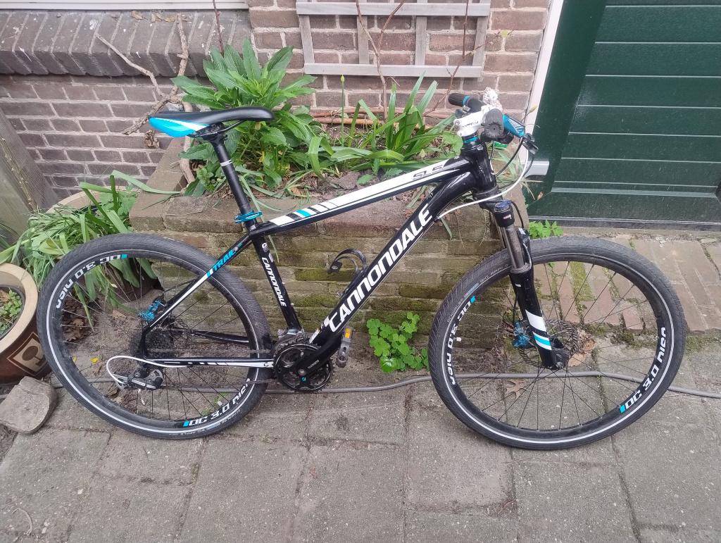 Cannondale Trail  SL5 MTB maat M met straat banden, Hardtail, 49 tot 53 cm, Zo goed als nieuw, Dames