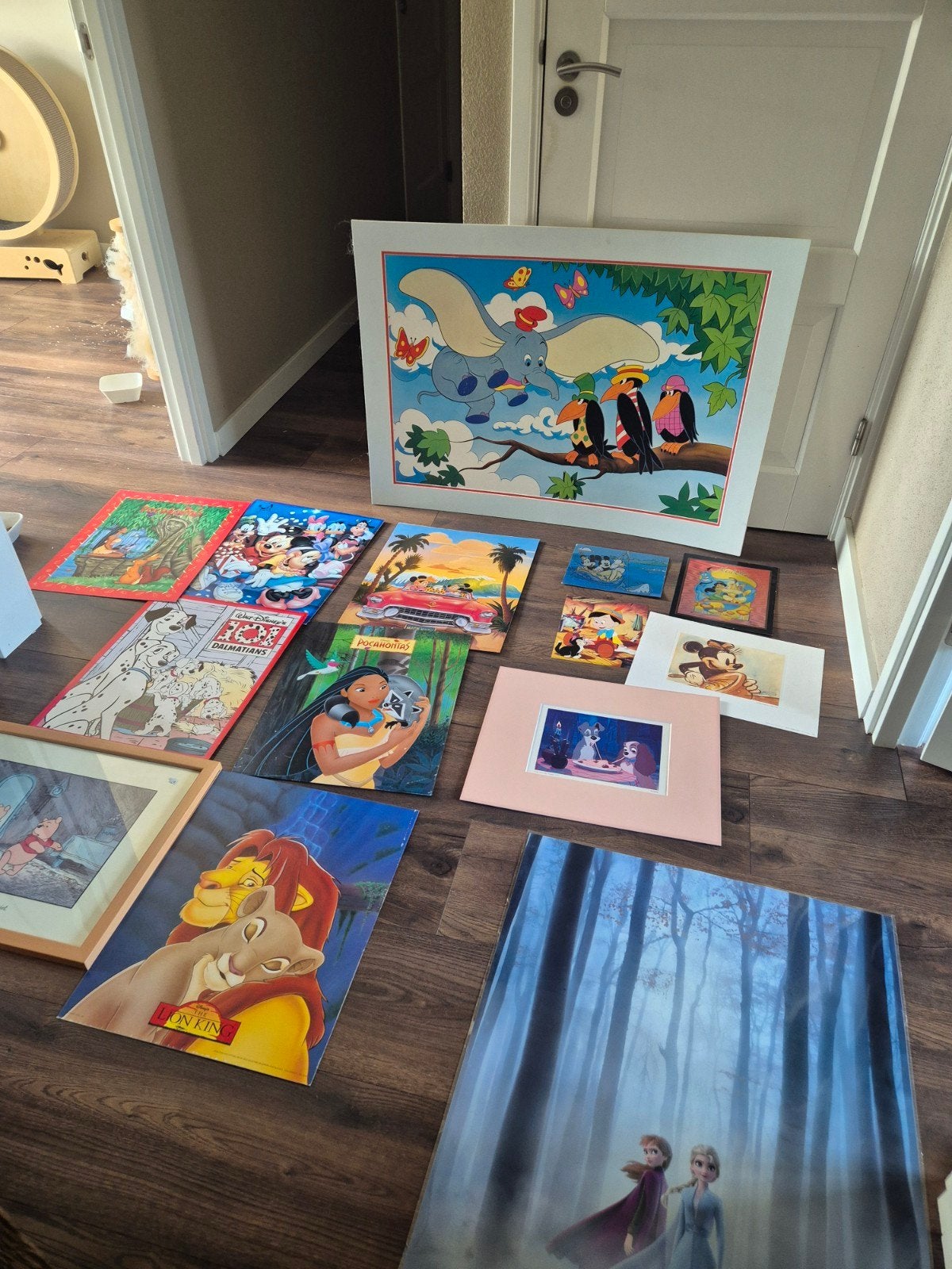 Diverse Disney Posters: Lion King, Frozen, 101 Dalmatiërs, Ophalen, Overige figuren