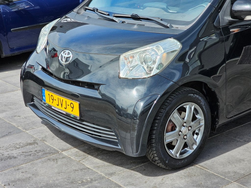 Toyota IQ 1.0 VVTi Comfort|1e eig|NAP|Airco|El.Ramen|AUX|APK, Auto's, Toyota, Stof, Gebruikt, Huisgarantie, Met garantie (alle)
