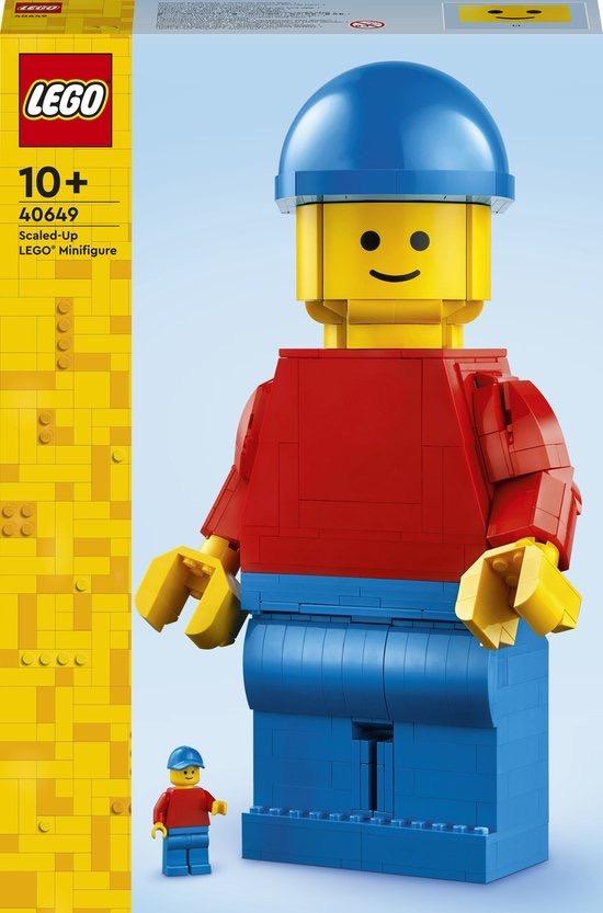 Lego complete set - groot minifiguur - nr 40649 - als nieuw, Lego, Ophalen of Verzenden, Zo goed als nieuw, Compleet