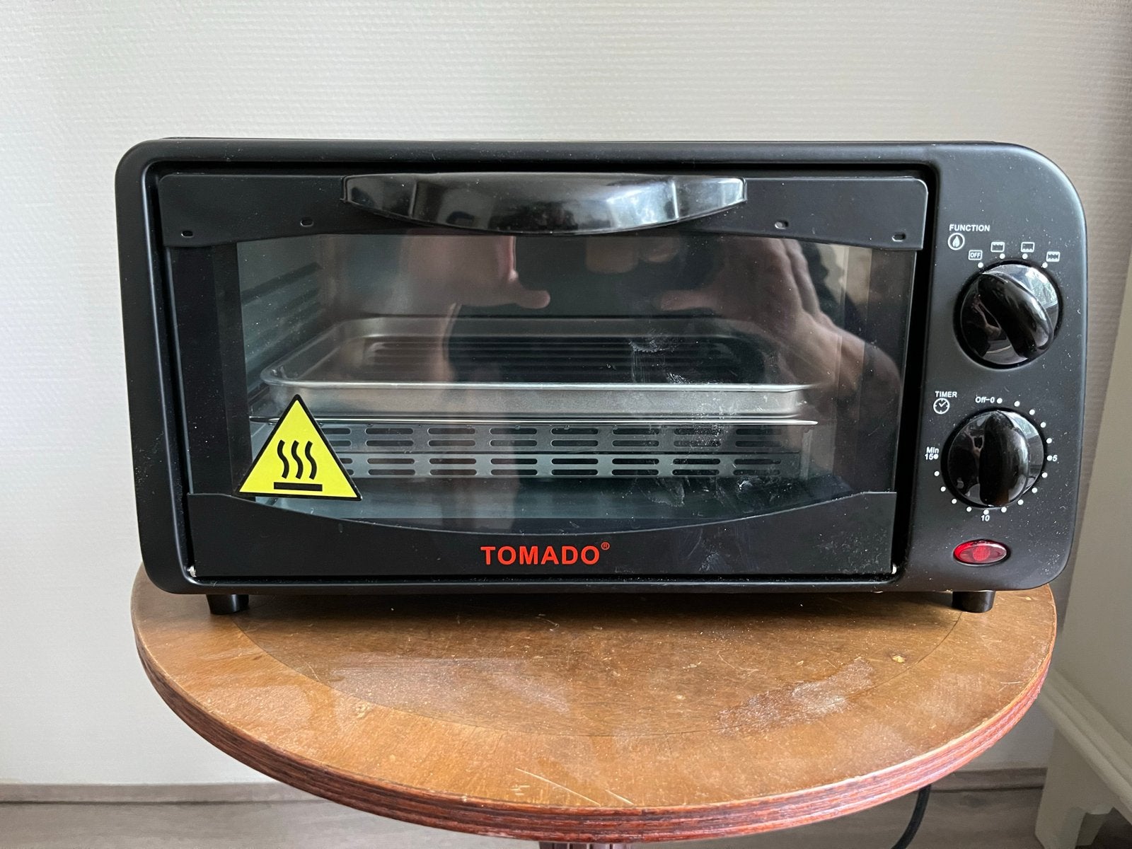Tomado grill oventje - Zo goed als nieuw, Witgoed en Apparatuur, Ovens, Ophalen, Minder dan 45 cm, Overige merken, Zo goed als nieuw
