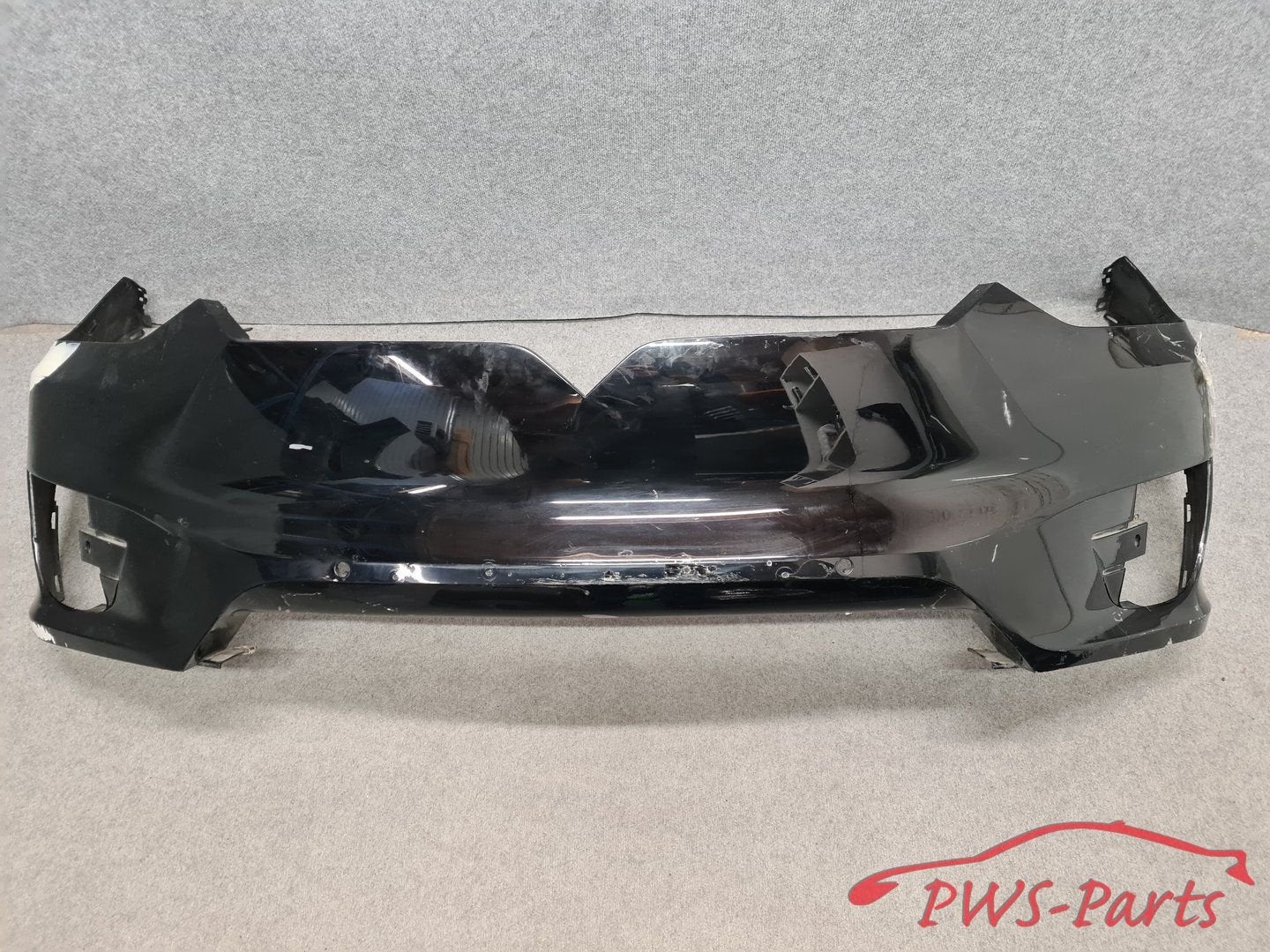 TESLA MODEL X VOORBUMPER ORIGINEEL, Gebruikt, -, Voor, -