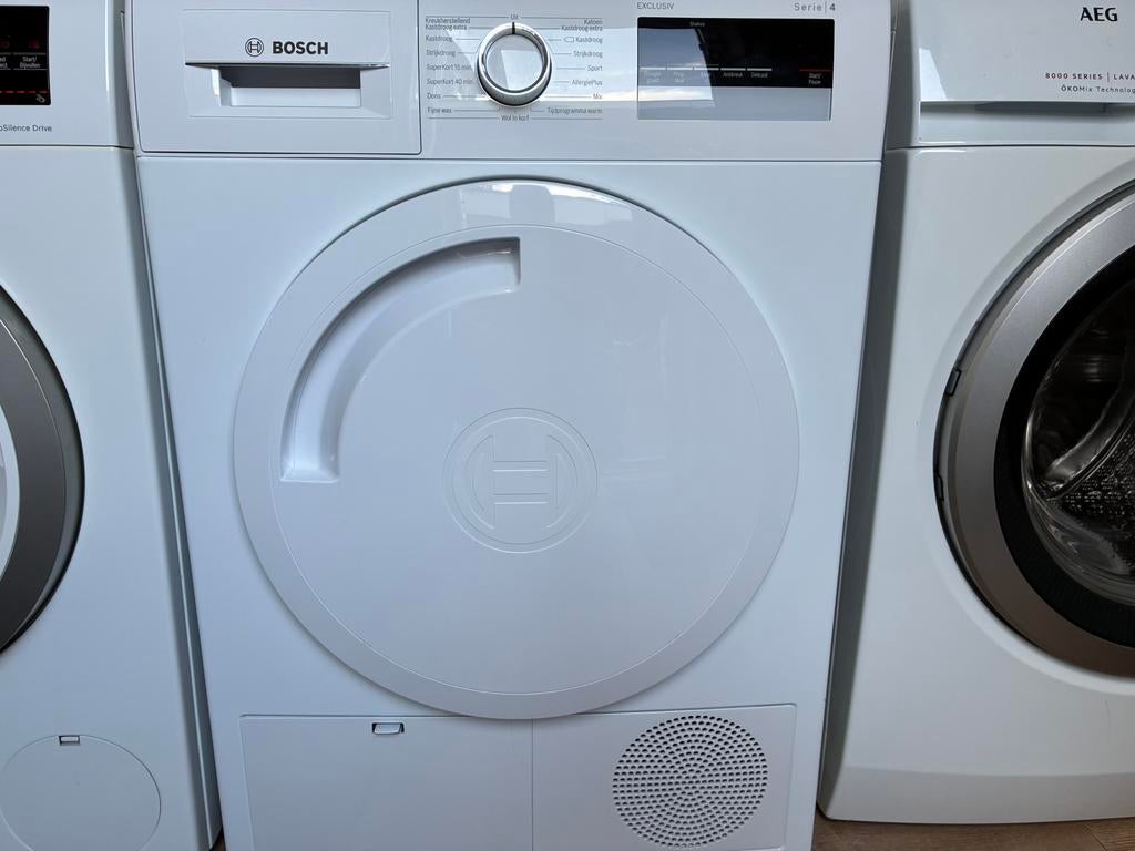 Zo goed als Nieuw Jong Bosch Serie4 Exclusiv Condensdroger, Bosch, Anti-kreukfase, 8 tot 10 kg, Ophalen of Verzenden