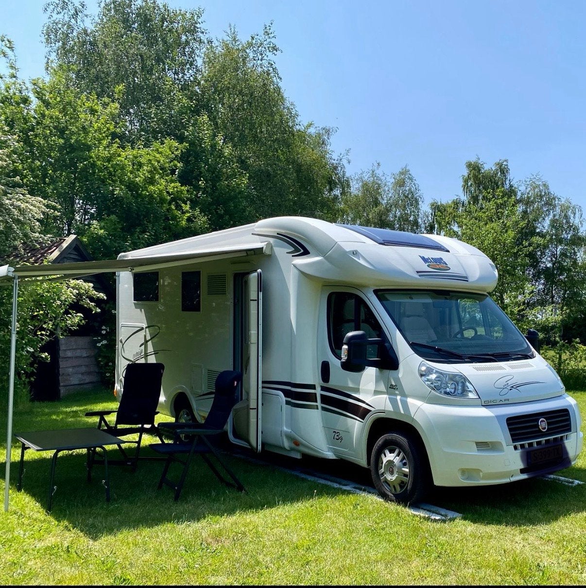 Te koop camper Mac Louis sovereign 73g, Ringverwarming, Fiat, 7 tot 8 meter, Particulier