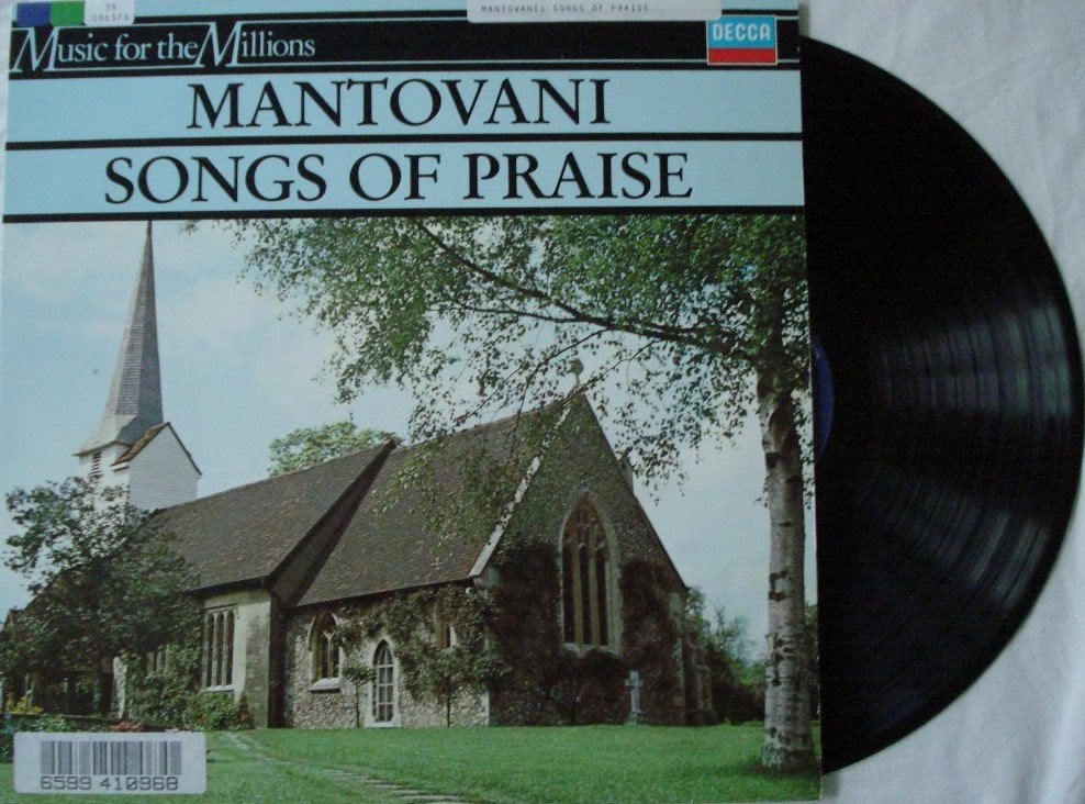 Mantovani - Songs of praise, Ophalen of Verzenden, Gebruikt, 12 inch