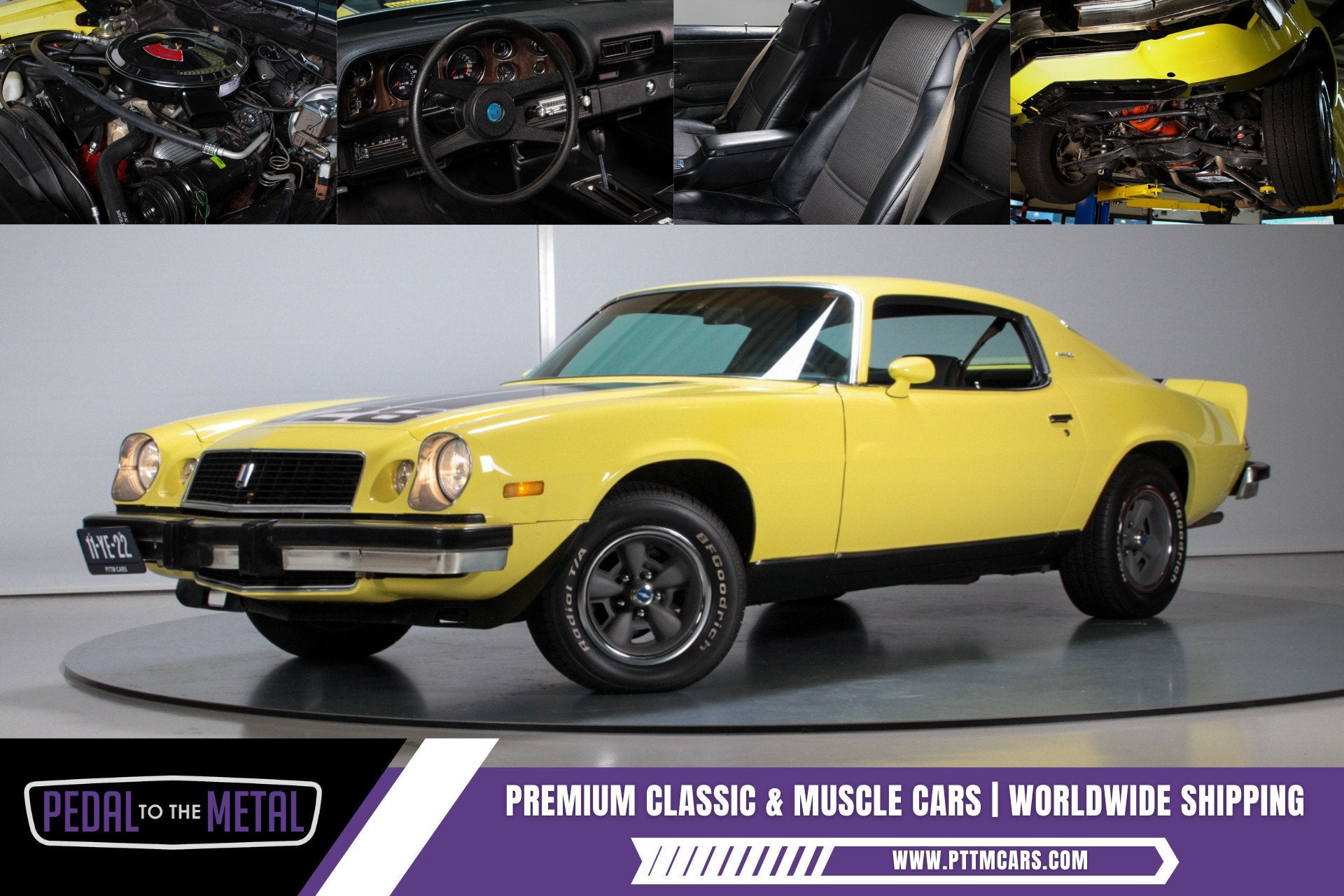 1974 Chevrolet Camaro Z28 | Numbers Matching, Auto's, Automaat, Achterwielaandrijving, Zwart, Overige carrosserieën