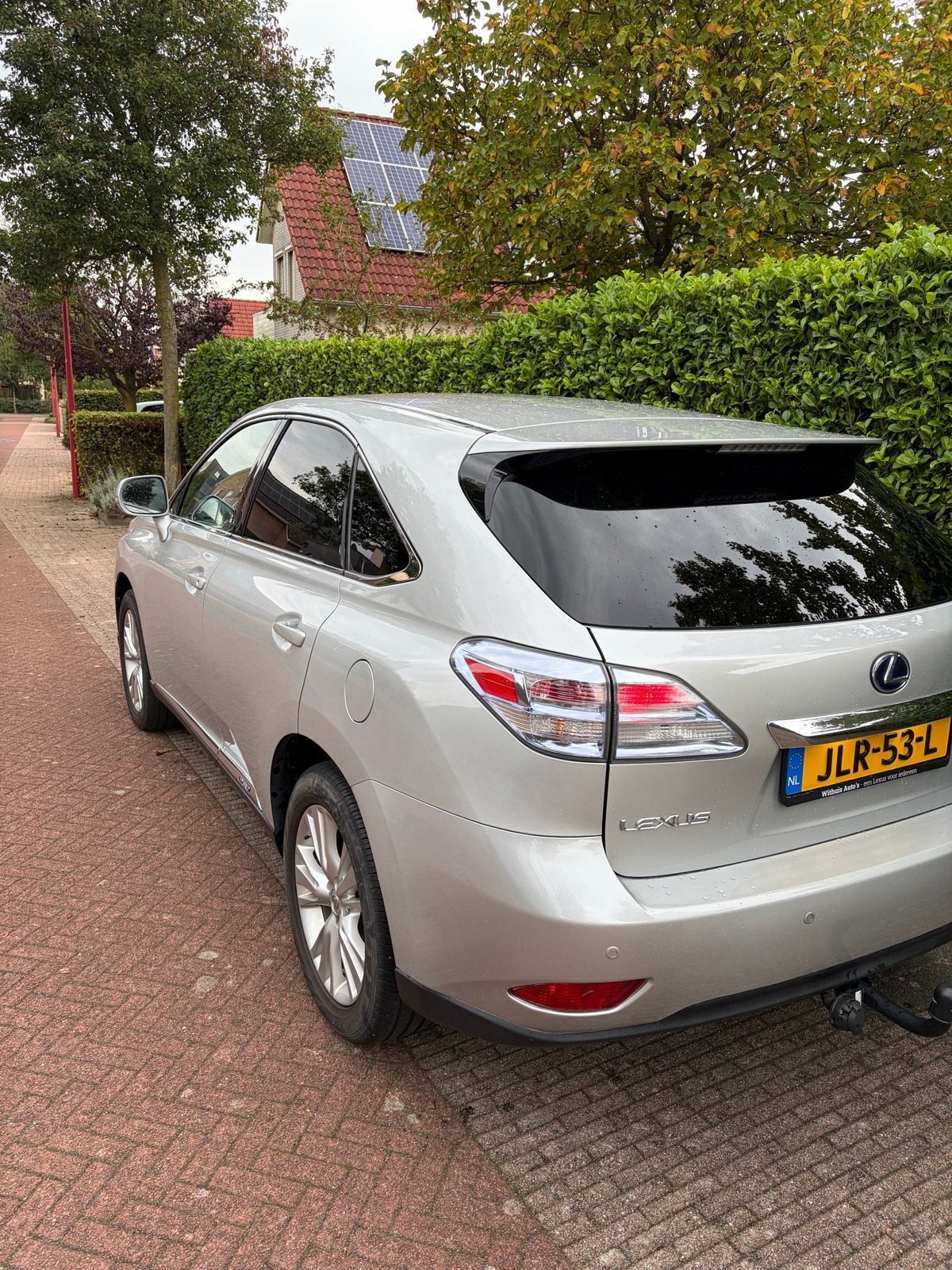Lexus RX(-H) 450h Hybrid 299pk CVT 2010 Grijs, Auto's, Automaat, 249 pk, 2000 kg, 2113 kg