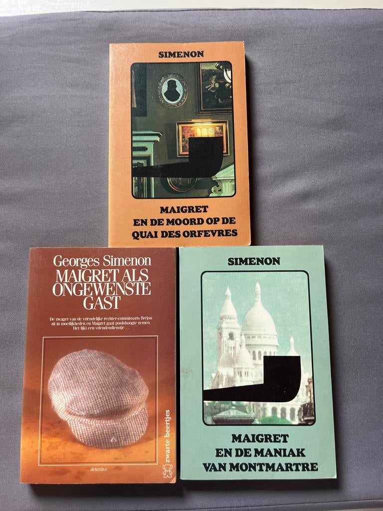 Maigret Boekenreeks - 3 delen van Georges Simenon, Ophalen of Verzenden, Gelezen