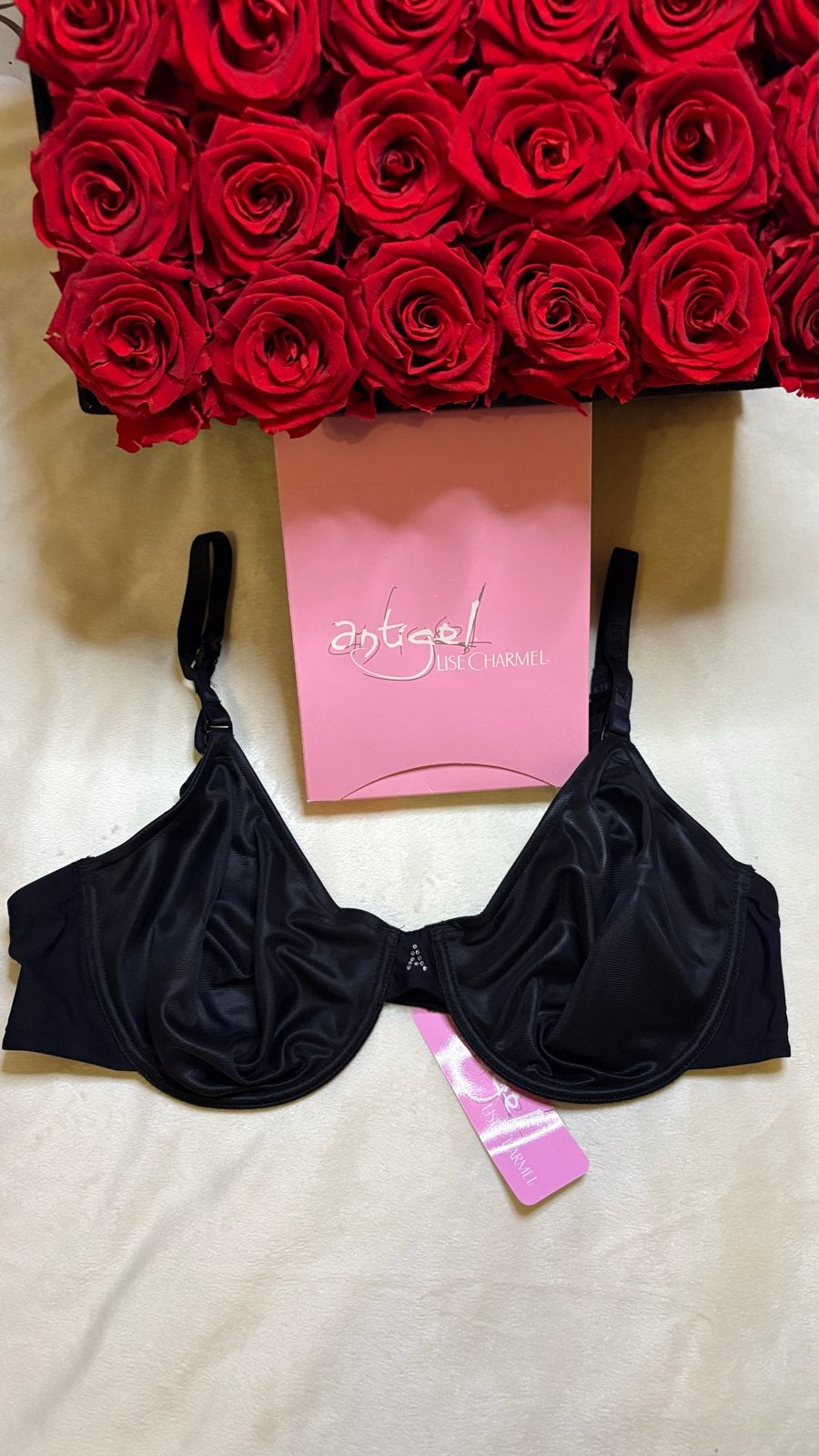 Antigel Lise Charmel BH 75C Zwart, Verzenden, Zwart, BH