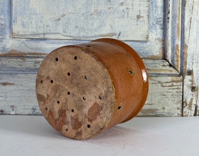 Grote oude Franse geiten kaasmal terracotta, Ophalen of Verzenden