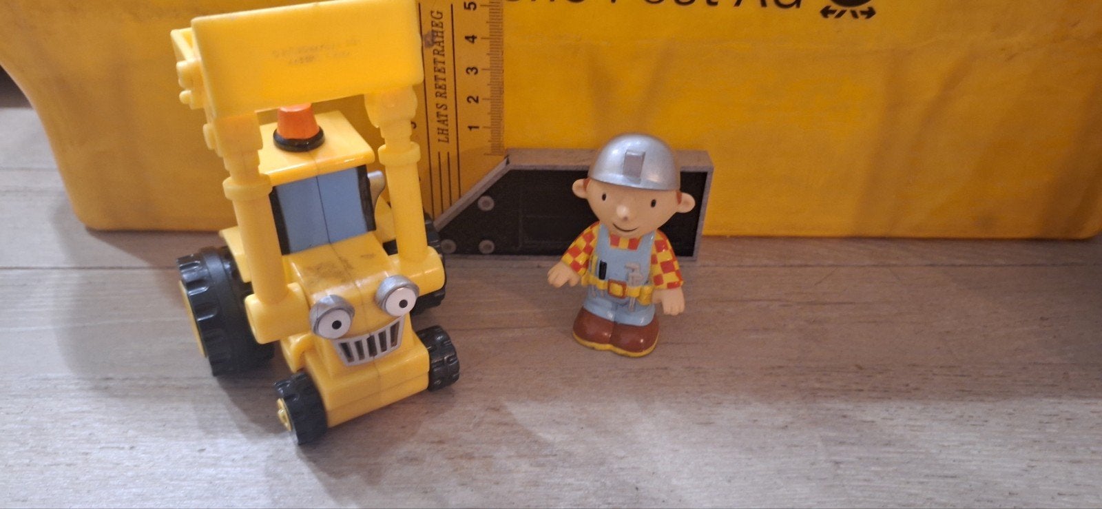 Bob de bouwer poppetjes set van 2 (29126), ., Ophalen of Verzenden, Zo goed als nieuw, .