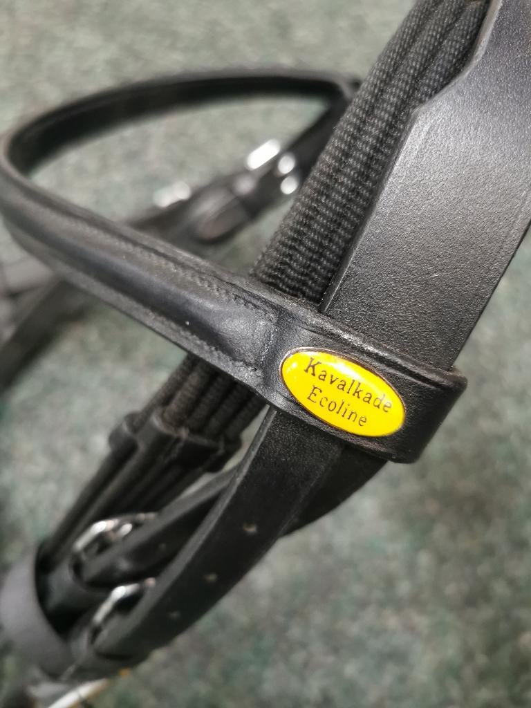 Kavalkade ecoline hoofdstel pony zwart, Eu, Eu, Ophalen of Verzenden, Eu