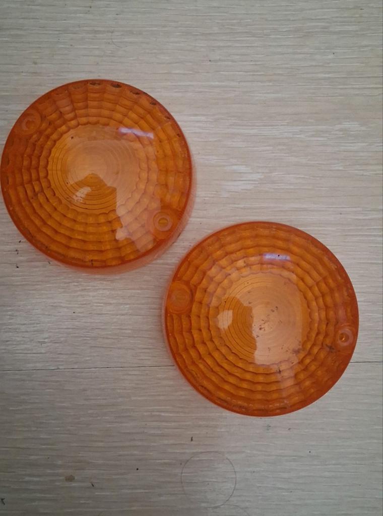 2 Nieuwe knipperlichtglaasjes Suzuki GS750 850, Motoren, Ophalen of Verzenden, Nieuw