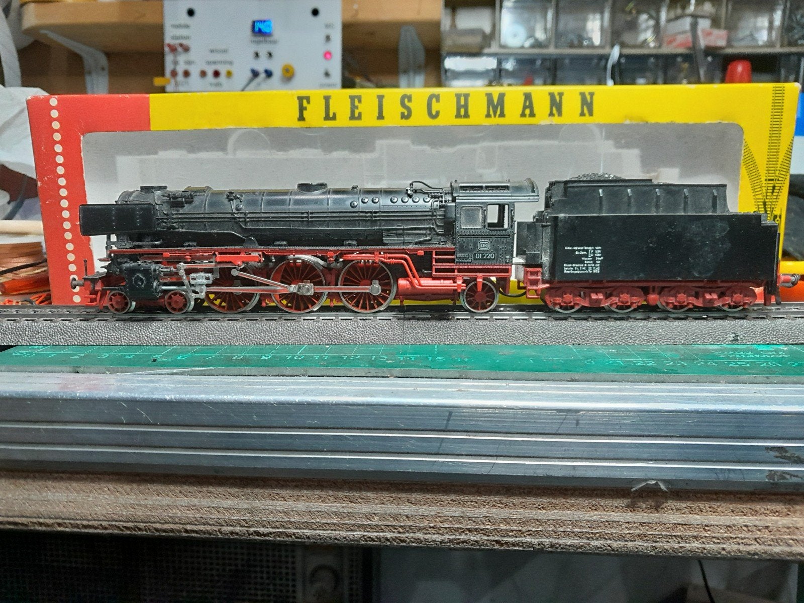Fleischmann 1362 BR01 stoomlocomotief  KOOPJE!!, Gebruikt, Fleischmann, Ophalen of Verzenden, Gelijkstroom