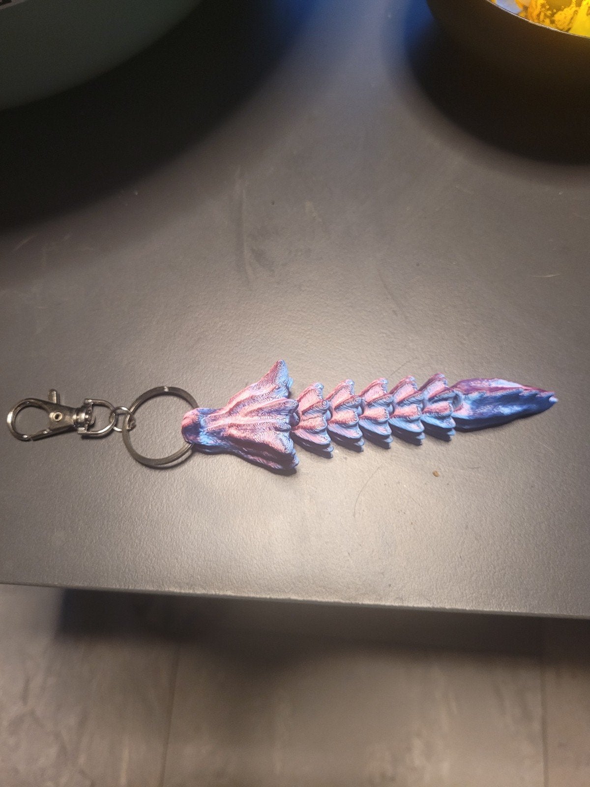 Te koop sleutelhanger draak 3d, Verzamelen, Sleutelhangers, Nieuw, Ophalen