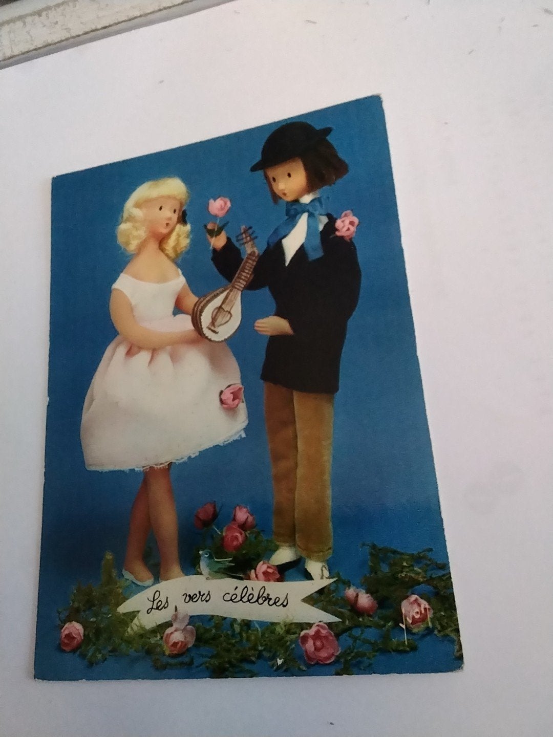 Vintage Franse Ansichtkaart: 'Les Amoureux de Peynet', Ophalen of Verzenden
