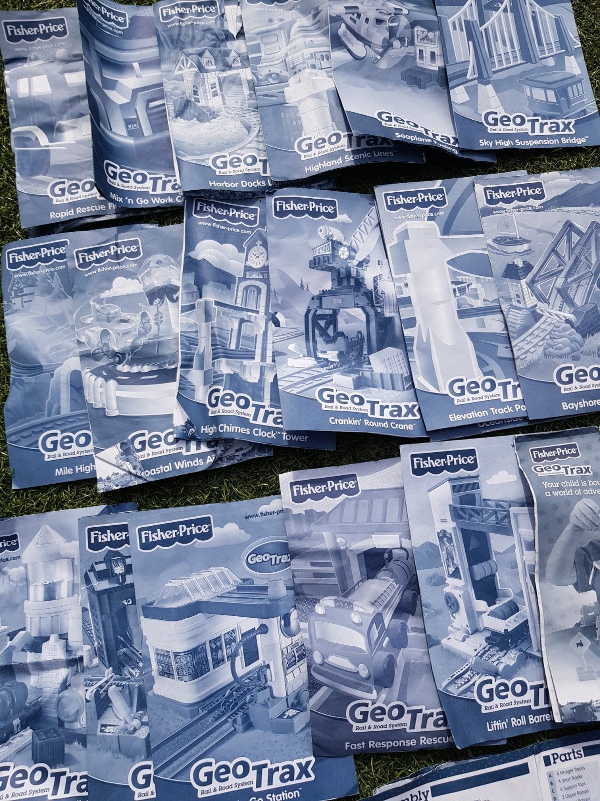 Geotrax van fisher price, Ophalen, Gebruikt, Speelset, Met licht
