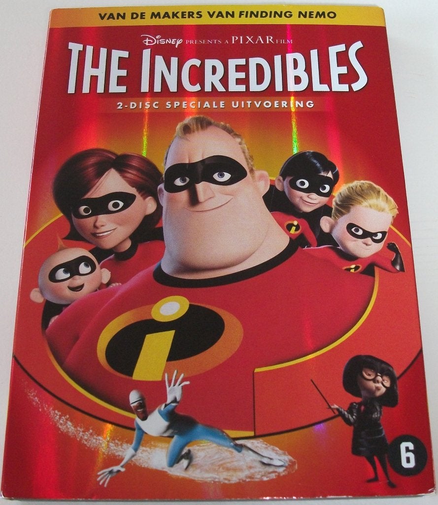 Dvd *** INCREDIBLES *** 2-Disc Boxset Walt Disney, Avontuur, Speciale editie, Nederlands, Ophalen of Verzenden