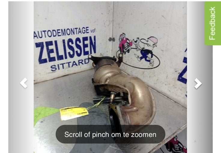 1.4tsi 160pk downpipe/kat gezocht (stuk!), Ophalen of Verzenden