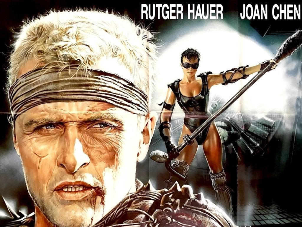 The Salute of the Jugger (1989) - Originele filmposter, Verzenden, A1 t/m A3, Film en Tv, Rechthoekig Staand