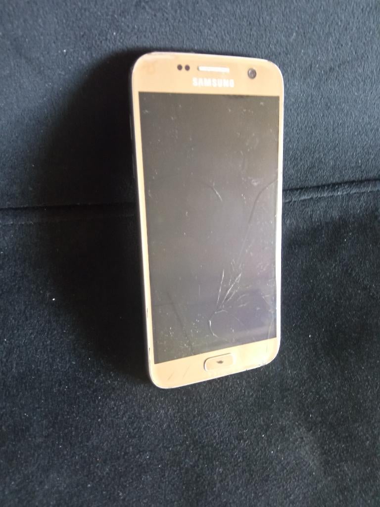 Samsung Galaxy S7 Defect, Telecommunicatie, Mobiele telefoons | Samsung, Overige modellen, Verzenden, Zwart, 32 GB