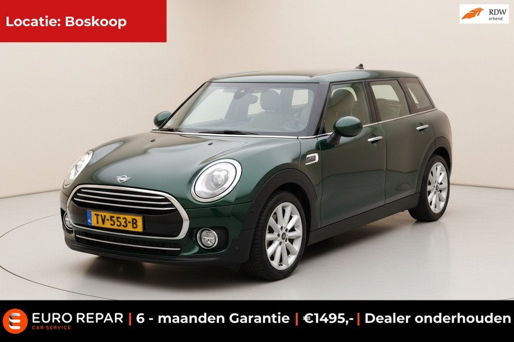 Mini Mini Clubman 1.5 Cooper Business Edition BRITISH RACING, Auto's, Mini, Gebruikt, 3 cilinders, 1300 kg, 1499 cc
