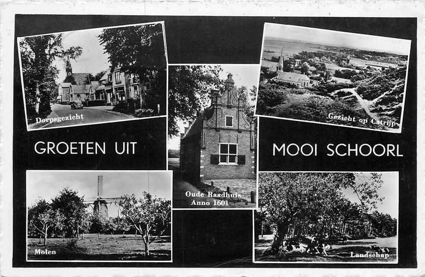 300-328-007 Schoorl Groeten uit, Verzenden, Voor 1920, Noord-Holland