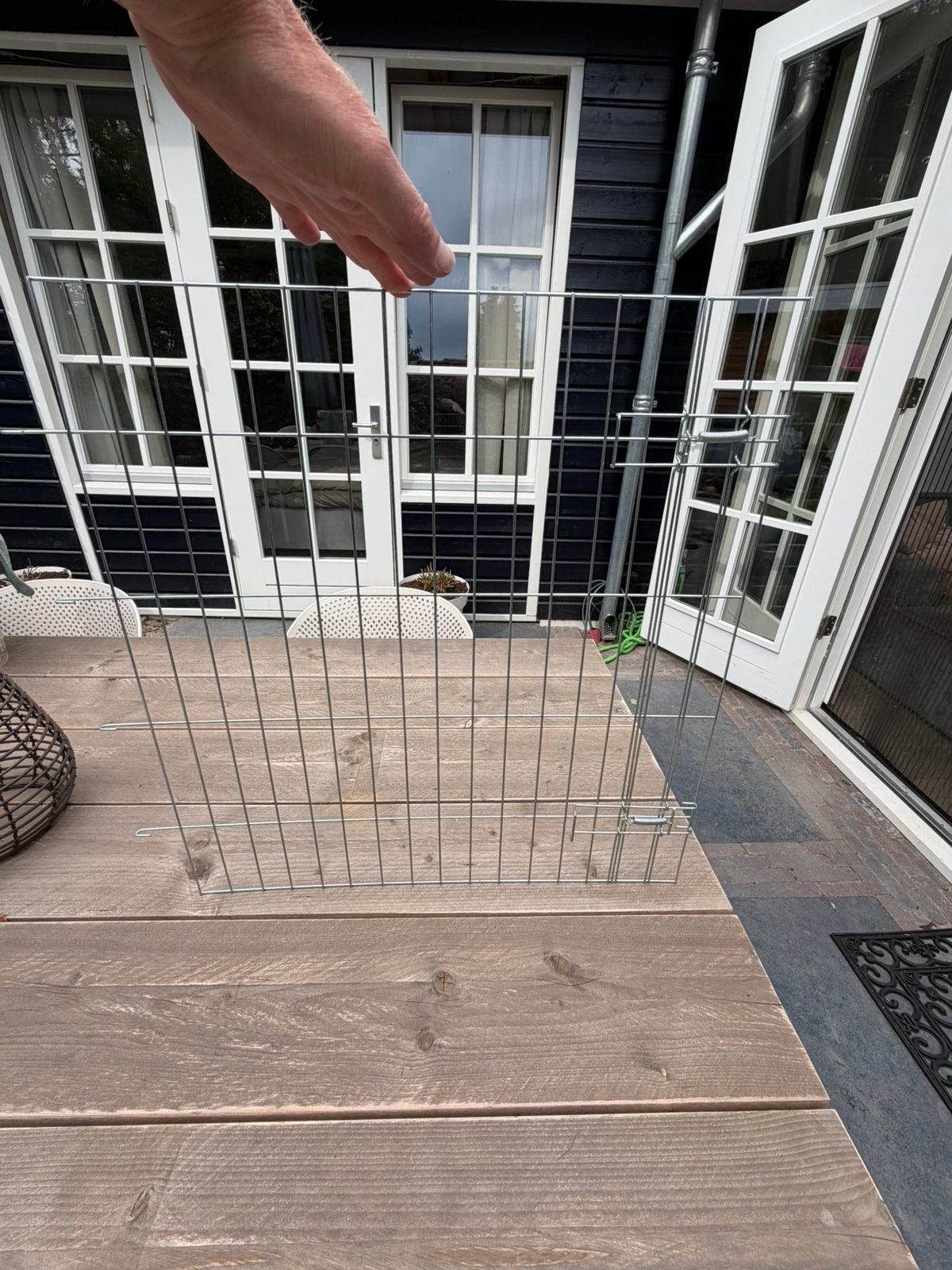 Scheidingspaneel bench XL, Dieren en Toebehoren, Hondenhokken, Ophalen, 65 tot 100 cm, Zo goed als nieuw, Minder dan 75 cm