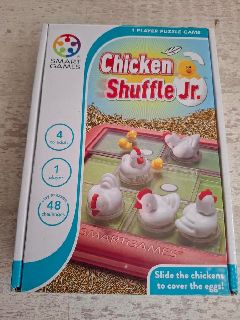 SmartGames Chicken Shuffle Jr. Denk spel, Een of twee spelers, SmartGames, Ophalen of Verzenden, Zo goed als nieuw