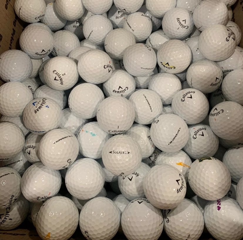 200 Callaway Mix golfballen, Sport en Fitness, Ophalen of Verzenden, Zo goed als nieuw, Bal(len), Callaway