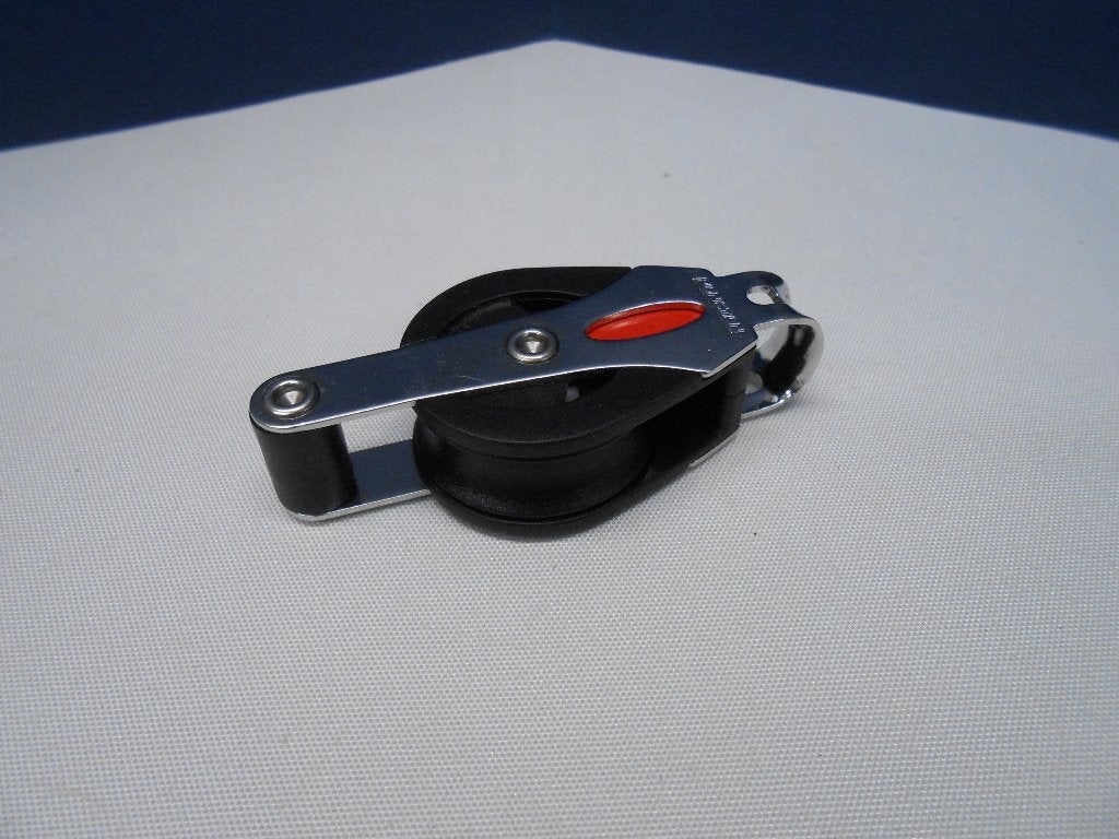 Ronstan Blok, Katrol, 1 - schijfs + Hondsvot, 8 mm lijn, Watersport en Boten, Accessoires en Onderhoud, Ophalen of Verzenden, Nieuw