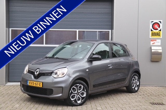 Renault Twingo Z.E. R80 Intens, Carplay, Cruise, Airco, SOH, Auto's, Automaat, Gebruikt, Zwart, Te koop