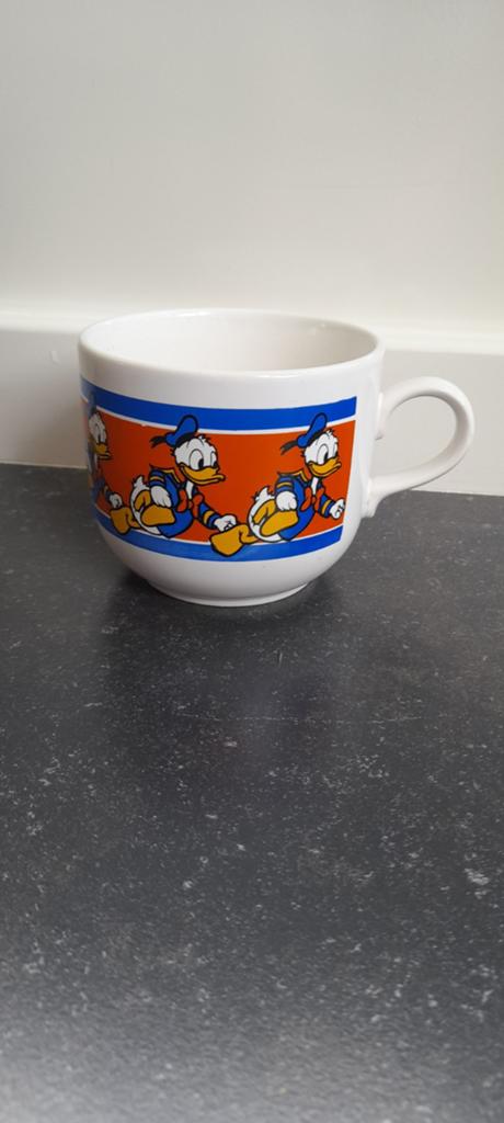 Donald Duck Staffordswire soepkom, Ophalen of Verzenden, Donald Duck, Zo goed als nieuw, Servies