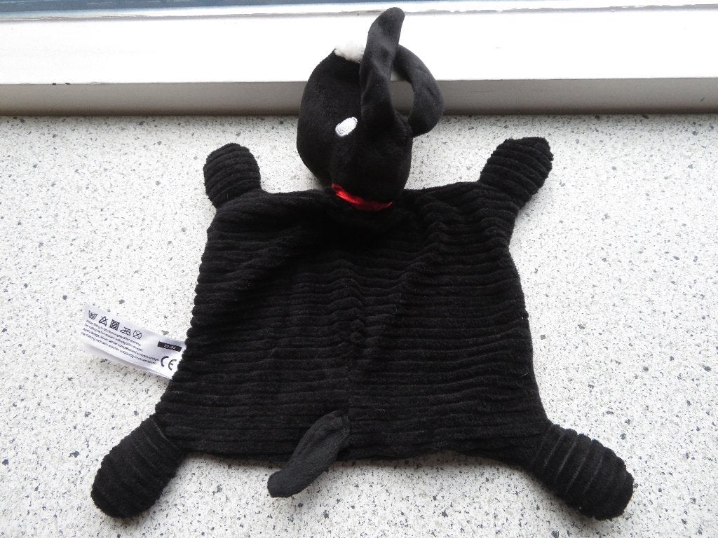 Knuffeldoek hond Takkie teckel tekkel van Jip +Janneke Fiep, Hema, Zwart, Zo goed als nieuw, Met label