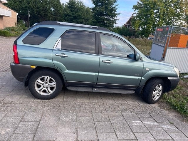 kia sportage 4wd, Auto's, Kia, 145 pk, Zwart, 4 cilinders, Leder