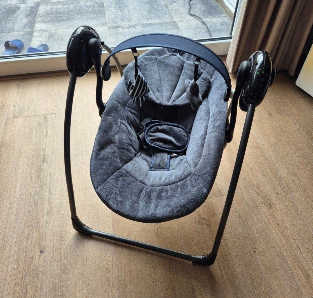 Baby Schommelstoel met Speelboog, Kinderen en Baby's, Wipstoeltjes, Ophalen, Zo goed als nieuw