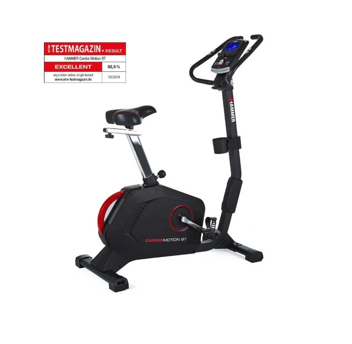 Hammer Cardio Motion BT Hometrainer - Nieuw in doos, Ophalen, Nieuw, Metaal, Benen