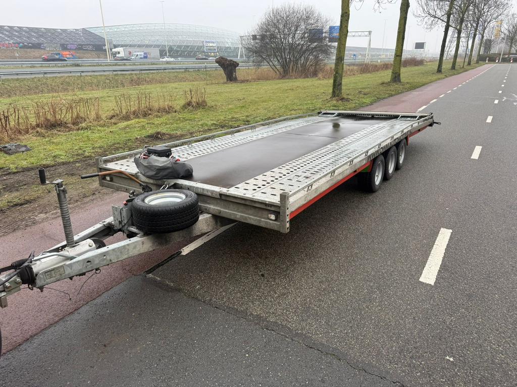 Brian James Trailers T6 machinetransporter 552210 cm 3500kg, Ophalen, Zo goed als nieuw