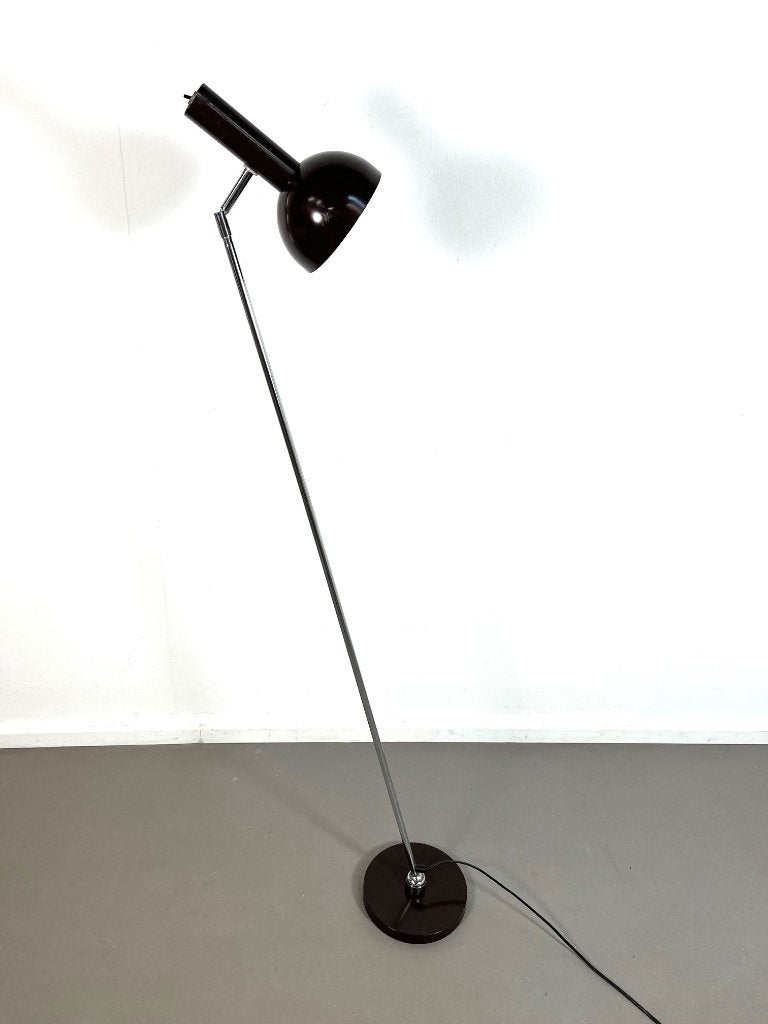 Vintage vloerlamp van H.Busquet voor Hala Zeist, jaren 60., Ophalen, Gebruikt, 150 tot 200 cm
