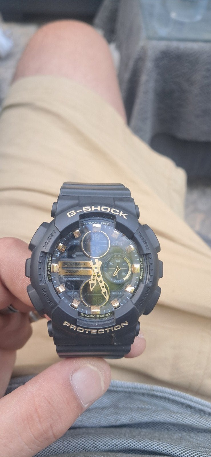 G-Shock Classic GMA-S140M-1AER Herenhorloge Zwart 45mm, Sieraden, Tassen en Uiterlijk, Horloges | Heren, Polshorloge, Overige materialen