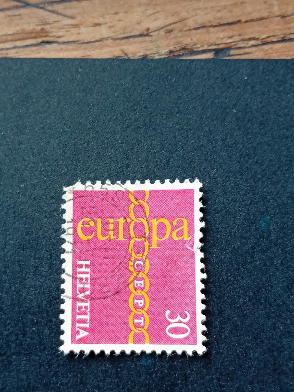 Zwitserse postzegel Europa Helvetia 30, Ophalen of Verzenden