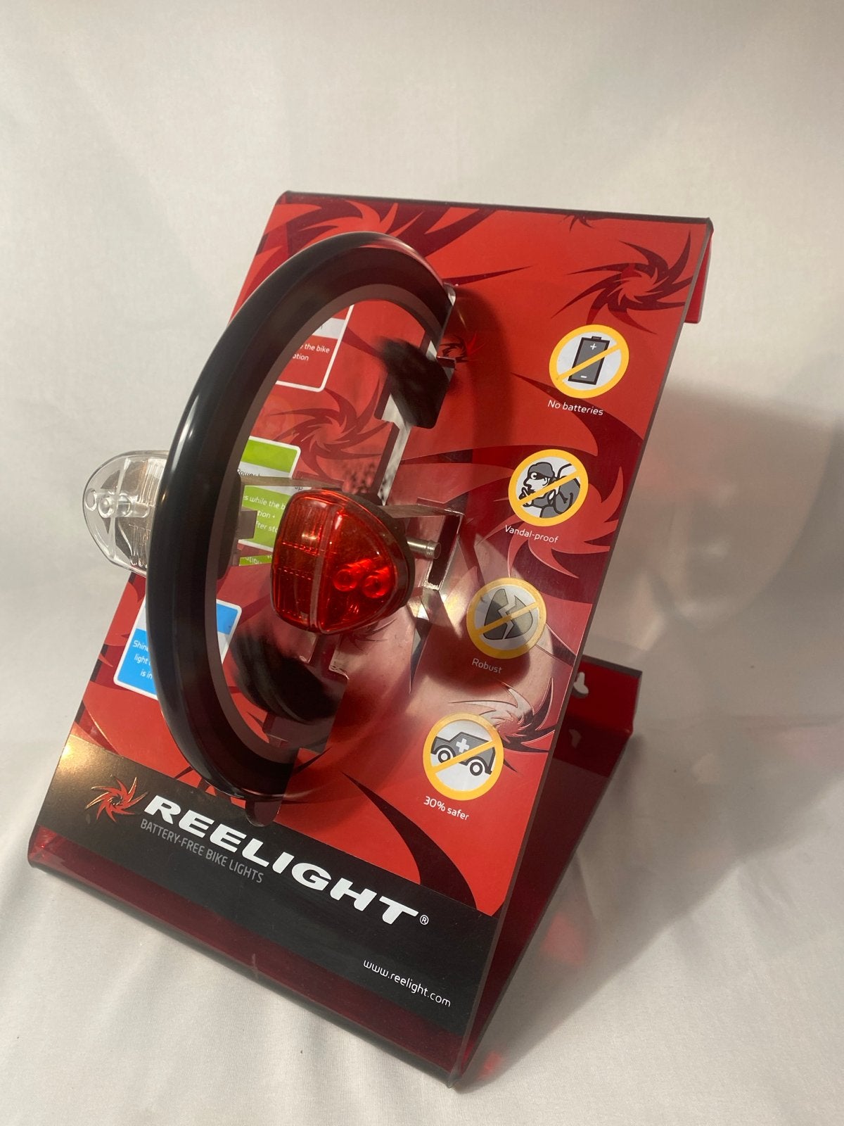 Reelight SL120 fietsverlichting set -reclamedisplay, Dynamo, Waterbestendig, Verlichtingsset, Nieuw
