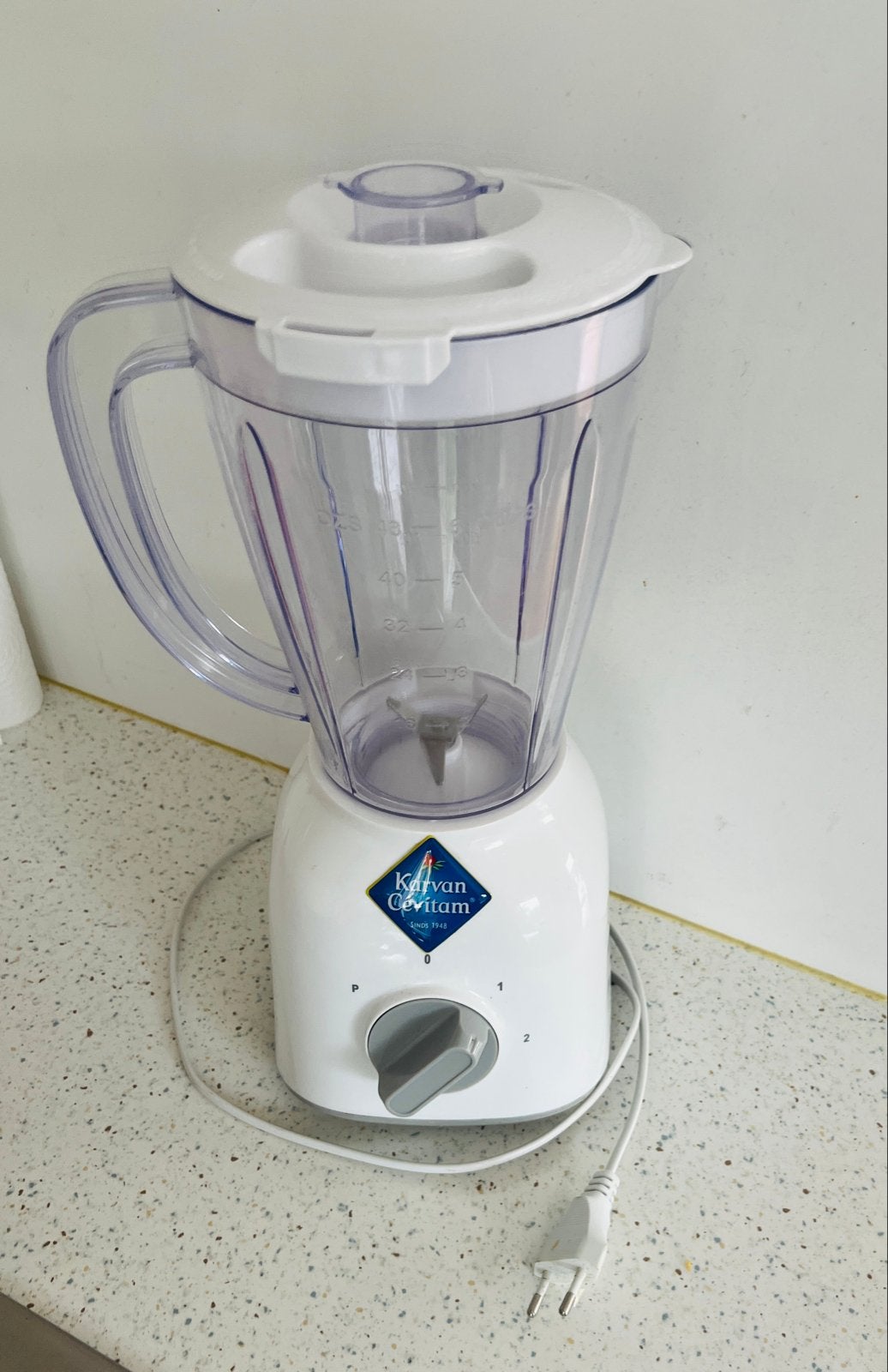 Karvan Cevitam Blender - Wit, 400W, Witgoed en Apparatuur, Ophalen, Gebruikt, Blender