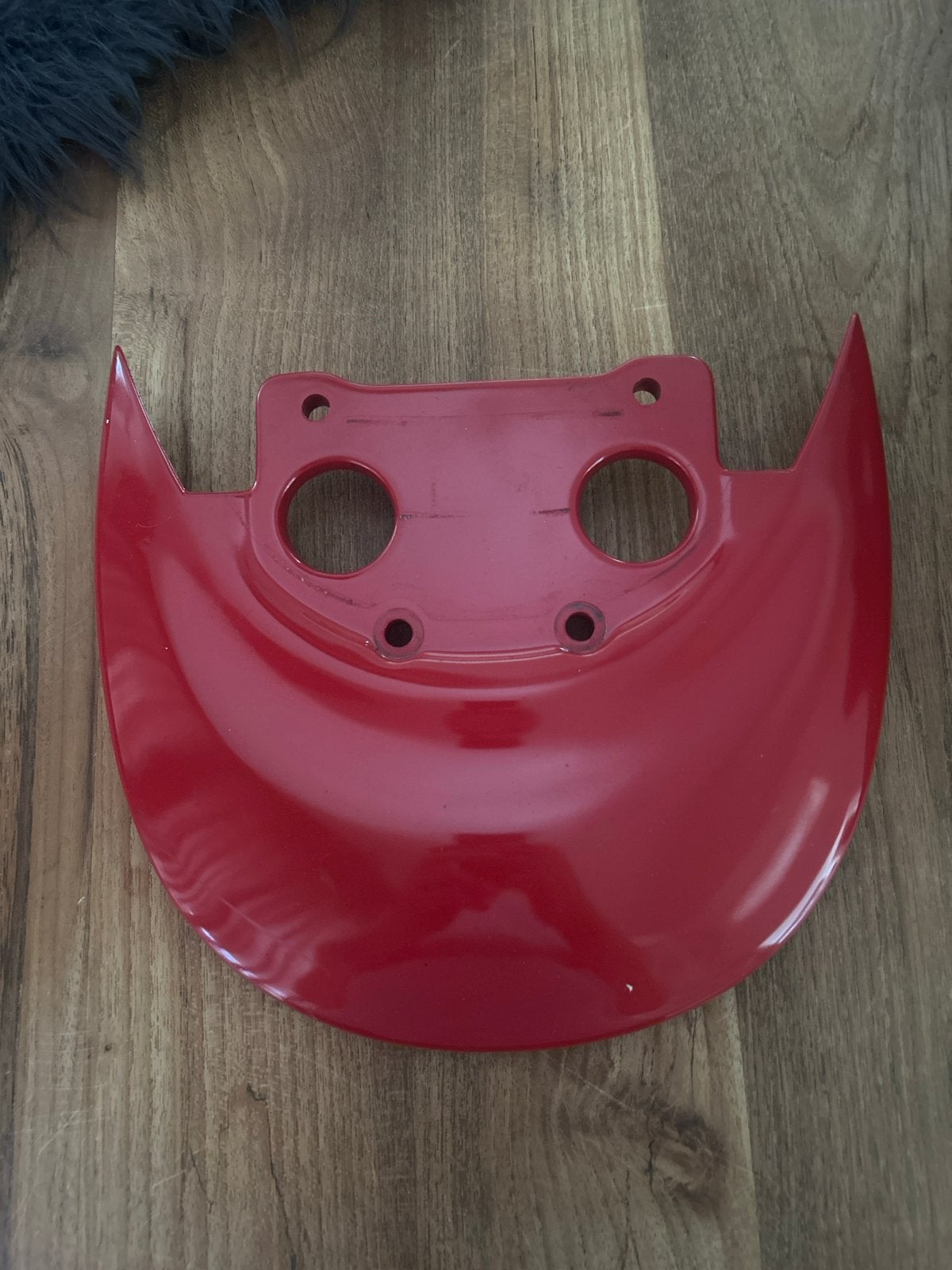 Spoiler achterzijde Malaguti Firefox F15 - Rood, Ophalen of Verzenden, Gebruikt, Kap